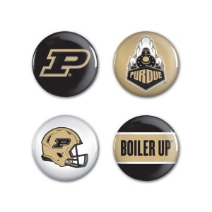 Purdue Boilermakers NCAA Button Set