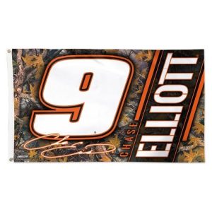 Chase Elliott 2024 Wincraft #9 Camoflage 3x5 Deluxe Flag