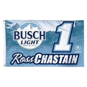 Ross Chastain 2024 Wincraft #1 Busch Light 3x5 Deluxe Flag