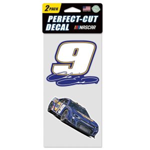 Chase Elliott 2024 Wincraft #9 NAPA 4x8 2pc Decal Set