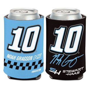 Noah Gragson 2024 #10 Stewart Haas Racing 12oz Can Coolie