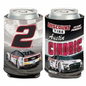 Austin Cindric 2022 Wincraft #2 Discount Tire 12oz Can Coolie(1)