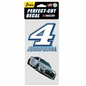 Kevin Harvick 2022 Wincraft #4 Busch Light 4x8 2pc Decal Set
