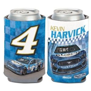 Kevin Harvick 2019 Wincraft #4 Busch Beer MUSTANG 12oz Officially licensed Neoprene Can Coolie.