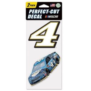 Kevin Harvick 2018 Wincraft #4 Busch Beer 4x8 2pc Decal Set