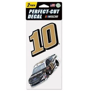 Aric Almirola 2018 Wincraft #10 Smithfield 4x8 2pc Decal Set