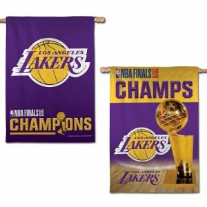 Los Angeles Lakers Wincraft 2020 NBA Champions 28x40 Banner/Vertical Flag
