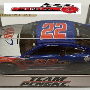 Joey Logano 2021 Lionel/Action 1/64 #22 AAA Insurance Ford Mustang Diecast Car.