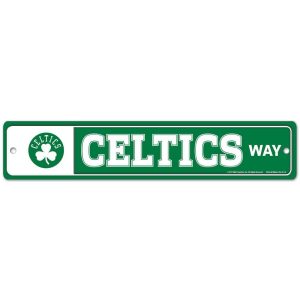Boston Celtics Street Sign 3.75x19