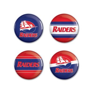 Shippensburg Raiders Wincraft NCAA Button Pins 4 Pack 1-1/4" Round