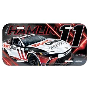 Denny Hamlin 2024 Wincraft #11 Sport Clips Poly License Plate