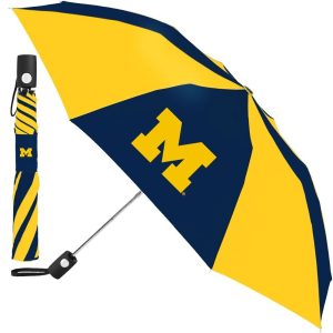 Michigan Wolverines NCAA Wincraft 42" Auto Folding Umbrella