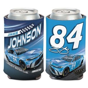 Jimmie Johnson 2024 Wincraft #84 Carvana 12oz Officially licensed Neoprene Can Coolie.