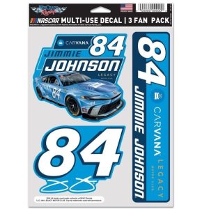 Jimmie Johnson 2024 #84 Carvana Multi-Use Decal Sheet