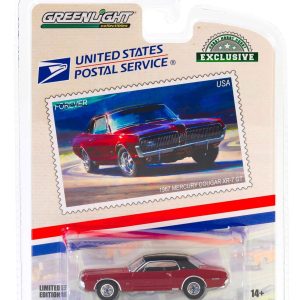 Greenlight USPS Stamp Collection 1967 Mercury Cougar XR-7 GT Exclusive 1:64
