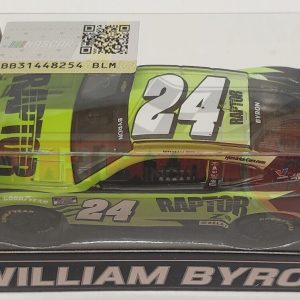William Byron 2024 Lionel/Action 1/64 #24 Raptor NEXT GEN Chevy Camaro ZL1 Diecast Car.