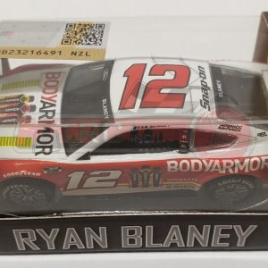 Ryan Blaney 2022 Lionel/Action 1/64 #12 Body Armor NEXT GEN Ford Mustang Diecast Car.