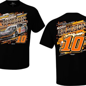 Noah Gragson 2024 Checkered Flag Sports #10 Black Rifle Coffee Draft Tee