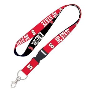NC State Wolfpack 1" Lanyard with Breakaway