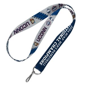 UCONN Huskies Wincraft NCAA 2004 Basketball National Champions 1" Lanyard