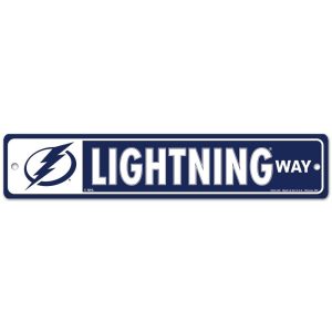 Tampa Bay Lightning Way Street Sign 3.75x19
