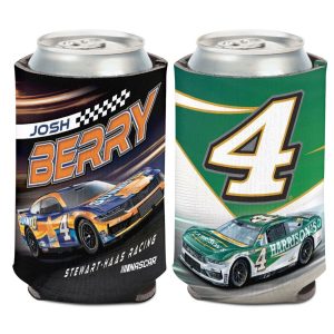 Josh Berry 2024 Wincraft #4 Sunny D/Harrison's 12oz Can Coolie