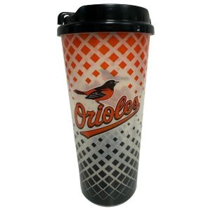 Baltimore Orioles Officially Licensed MLB 24oz Double Wall Travel Mug W/Lid