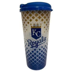 Kansas City Royals Officially Licensed MLB 24oz Double Wall Travel Mug W/Lid