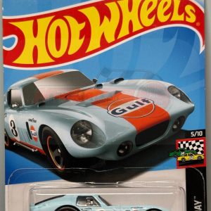 Hot Wheels 2024 Shelby Cobra Daytona Coupe toy car 122/250, HW Race Day 5/10, displayed on product page
