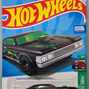 Hot Wheels 2024 Layin' Lowrider 113/250, HW Reverse Rake 3/5, die-cast car model displayed on product page