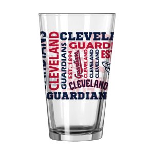 Cleveland Guardians 16oz Pint Glass