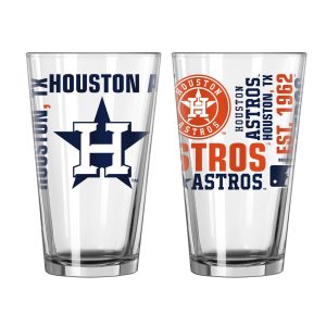 Houston Astros Boelter MLB Spirit 16oz Pint Glass (1)