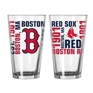 Boston Red Sox Boelter MLB Spirit 16oz Pint Glass