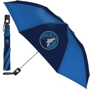 Minnesota Timberwolves NBA Wincraft - 42" Auto Folding Umbrella