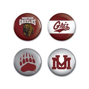 Montana Grizzlies Buttons
