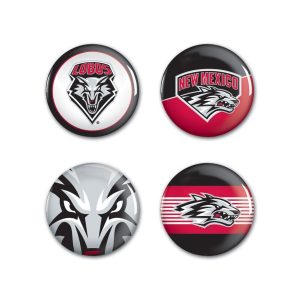 New Mexico Lobos Buttons