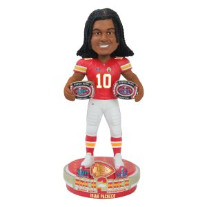 Isiah Pacheco #10 Kansas City Chiefs Super Bowl LVIII Champions 8" Bobblehead