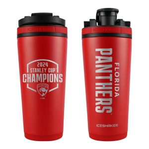 Florida Panthers 2024 Stanley Cup Champions 26oz Stainless Steel Shaker