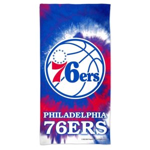 Philadelphia 76ers Wincraft 30" x 60" Tie-Dyed Beach Towel