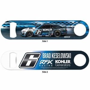 Brad Keselowski 2022 Wincraft #6 Kohler Generators Metal Bottle Opener
