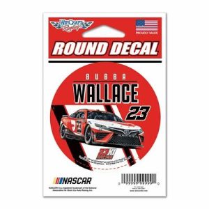 Bubba Wallace 2022 Wincraft #23 Door Dash Round Decal 3"