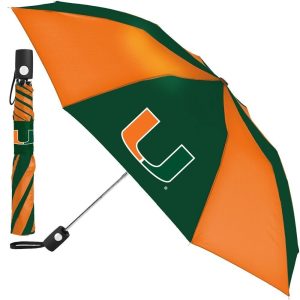 Miami Hurricanes 42" Auto Folding Umbrella