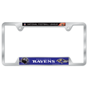 Baltimore Ravens Wincraft NFL Metal License Plate Frame
