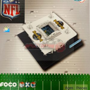 Miami Dolphins Hard Rock Stadium BRXLZ Puzzle Set