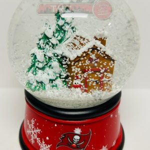 Tampa Bay Buccaneers FOCO NFL Gingerbread House Snow Globe