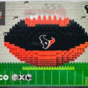 Houston Texans NFL BRXLZ Football 3-D Construction Block Set