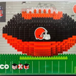 Cleveland Browns NFL BRXLZ 3D Football Puzzle Set