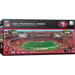 San Francisco 49ers NFL Panoramic Stadium 1000pc Puzzle