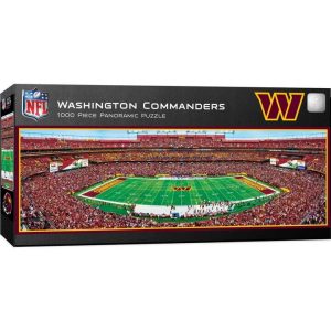 Washington Commanders NFL Panoramic Stadium 1000pc Puzzle