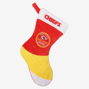 Kansas City Chiefs Forever Collectibles NFL SB LVII-LVIII Back-to-Back Champions Christmas Stocking.